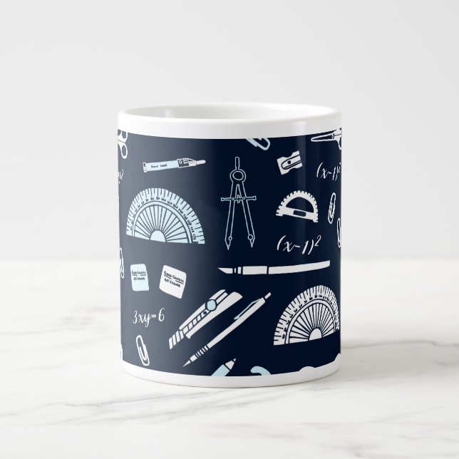 Mathematics Jumbo Coffee Mug (Front)