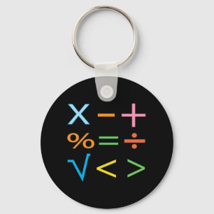 Mathematics Math Symbol Math  Key Ring