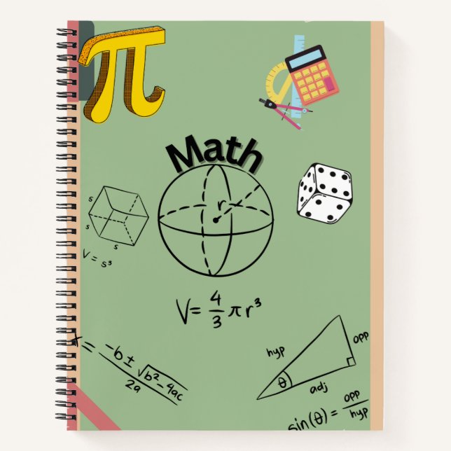 Mathematics Notebook Cover (Front)