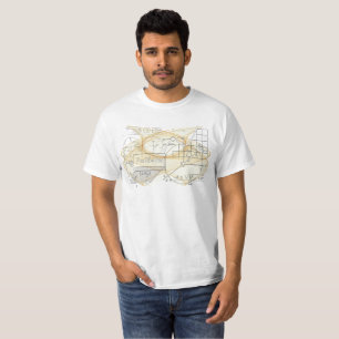 Mathematics Physics Science Formulas Cool T-Shirt