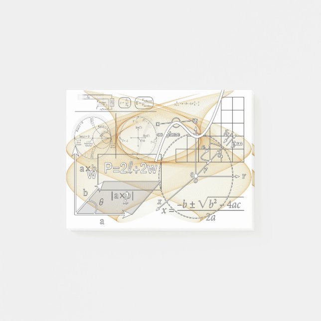 Mathematics Physics Science Formulas Notes (Front)