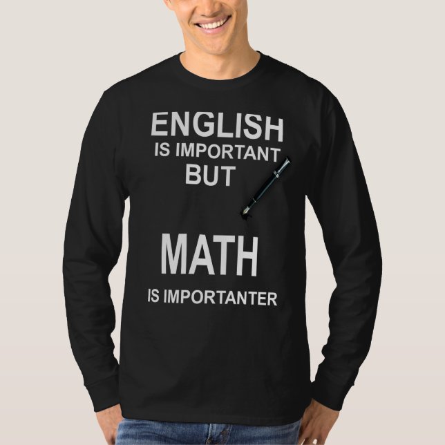 Mathematics  Science T-Shirt (Front)