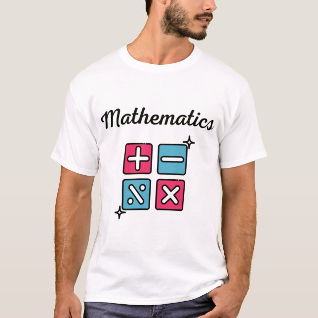 Mathematics  T-Shirt (Front)