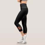 Mathematics Teacher Quote - In Math We Trust Capri Leggings<br><div class="desc">In Math We Trust cute Mathematics,  love numbers,  formula art quote saying with a religious twist for mathematician,  tax accountant or teacher appreciation. > Cute for college engineer lab student,  computer programmer or free thinker number lover geek.  > Personalise it! Add custom name,  photo,  or text.</div>