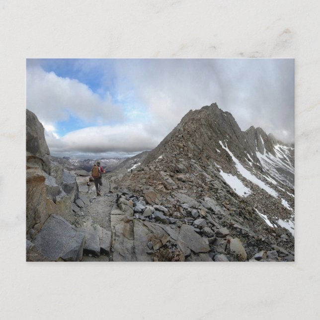 Mather Pass Storm - John Muir Trail - Sierra Postcard (Front)