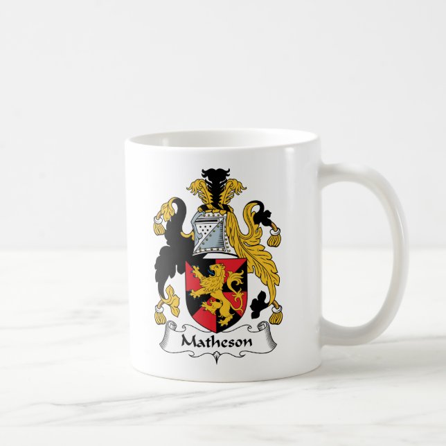 Matheson Family Crest Coffee Mug (Right)