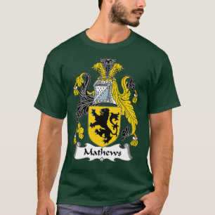 Mathews Coat of Arms  Family Crest T-Shirt