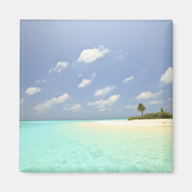 Mathidhoo Island, uninhabited, North Huvadhoo 3 Magnet (Front)