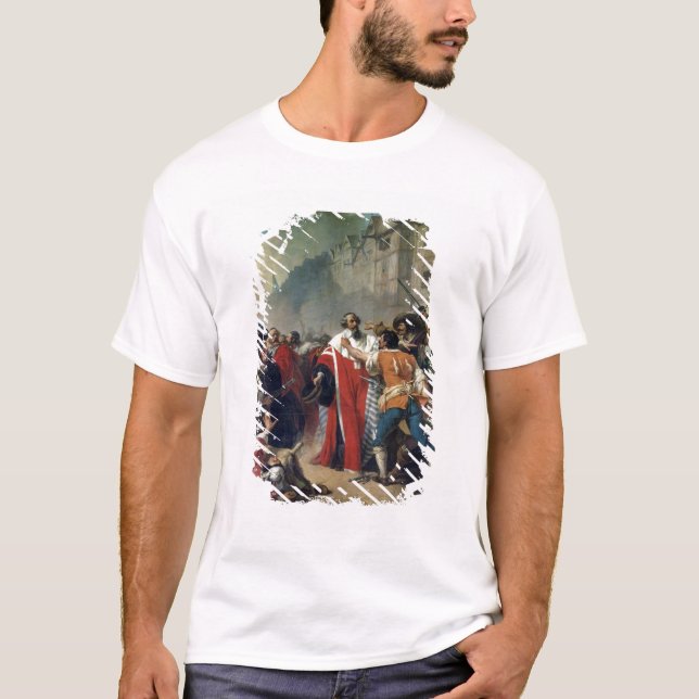 Mathieu Mole being stopped by the Parisian crowd o T-Shirt (Front)