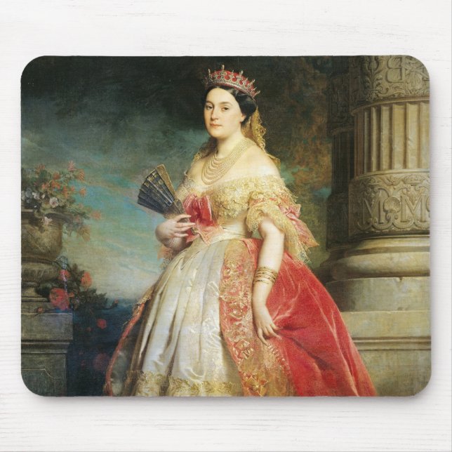 Mathilde Laetitia Wilhelmine Bonaparte  1861 Mouse Pad (Front)