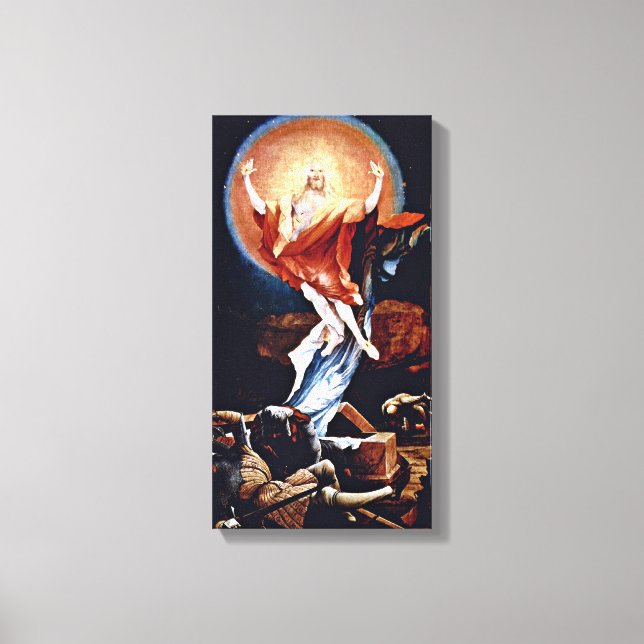 Mathis Grunewald Gothart - Resurrection Canvas Print (Front)