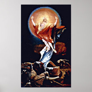 Mathis Grunewald Gothart - Resurrection Poster