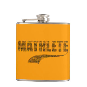 Mathlete Hip Flask