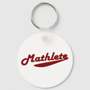 Mathlete Key Ring