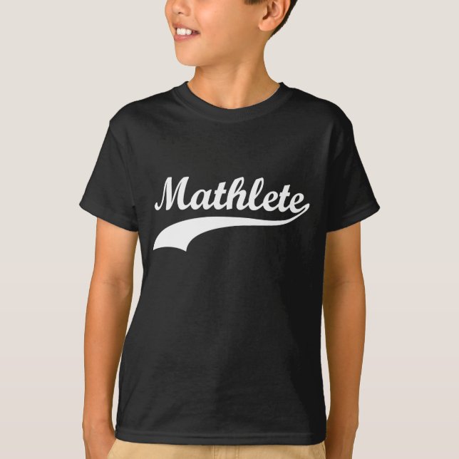 Mathlete Kids T-Shirt (Front)
