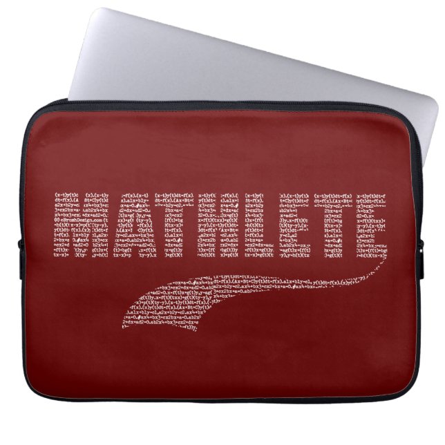 Mathlete Laptop Sleeve (Front)