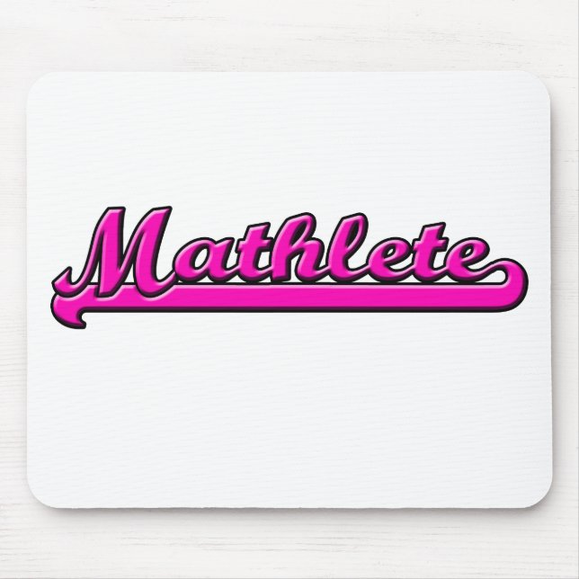 Mathlete Mouse Pad (Front)