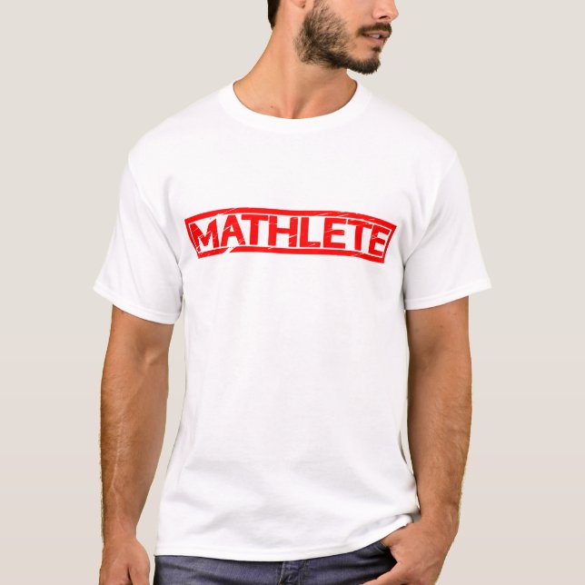Mathlete Stamp T-Shirt (Front)