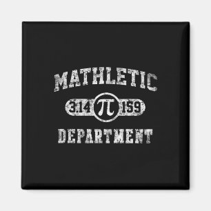 Mathletic Department 3.14159 Pi Day Math Teacher V Magnet