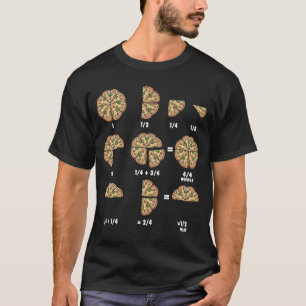 Maths Day Costume Idea For Kids & Pizza Slice Frac T-Shirt