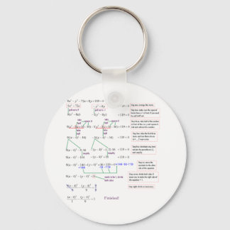 Maths Key Ring