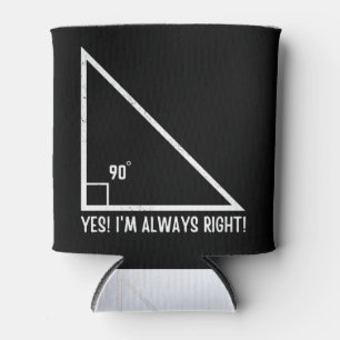 Maths / Mathematics Teacher Funny Can Cooler