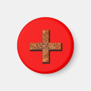 Maths Plus sign Teaching or Memory Aid Magnet