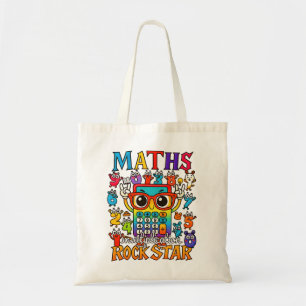 Maths Rock Star Number Day Tote Bag