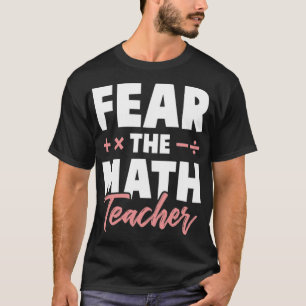 maths teacher riders school friendship T-Shirt