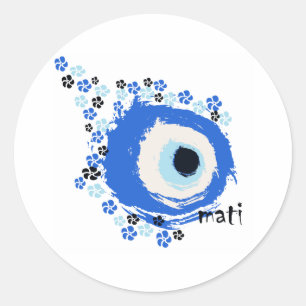 MATI CLASSIC ROUND STICKER