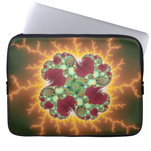 Matilda 17 - Fractal Art Laptop Sleeve (Front)