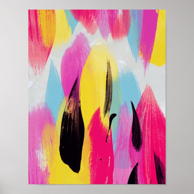 Matilda // Abstract Painting Poster (Front)