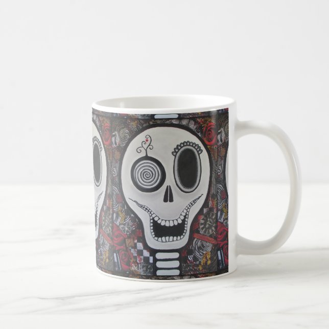 "Matilda" Day of the Dead Coffee Mug (Right)