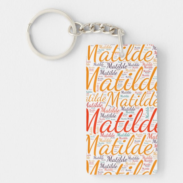 Matilde Key Ring (Front)