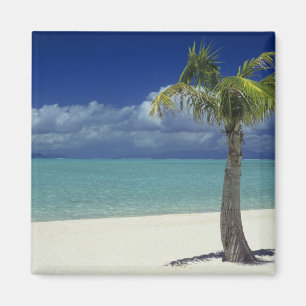 Matira Beach on the island of Bora Bora, 2 Magnet