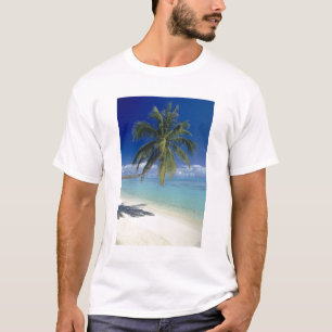 Matira Beach on the island of Bora Bora, Society T-Shirt