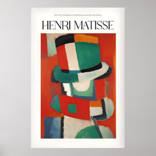 Matisse Art Prints - Abstract Figure with Hat