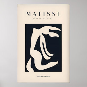 Matisse Art Prints - Abstract Organic Figure Cut