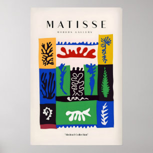 Matisse Art Prints - Complex Abstract Botanical