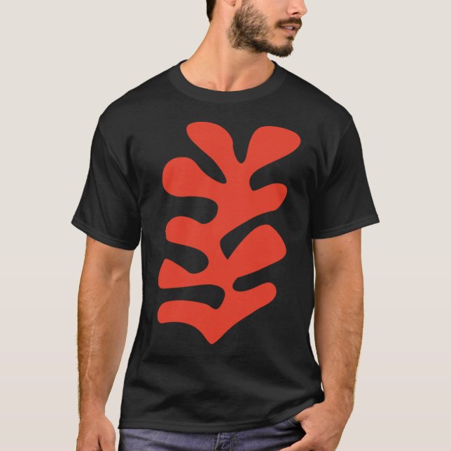 Matisse Cut Out Red Classic T-Shirt (Front)