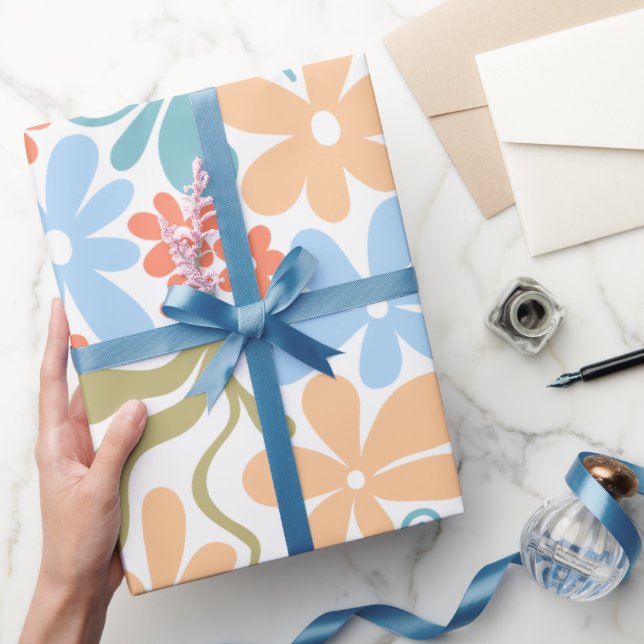 Matisse Daisies Pattern  Wrapping Paper (Gifting)
