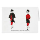 Matisse Doll Fashion Watercolor - Black Fur Cape