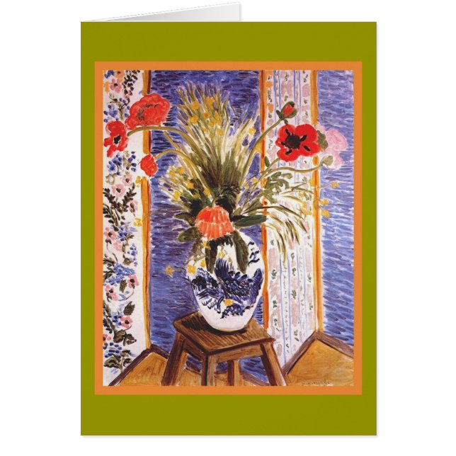 Matisse Flowers in a Bowl (Front)