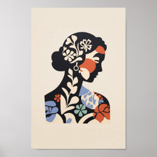 Matisse Inspired Poster – Face Of A Woman