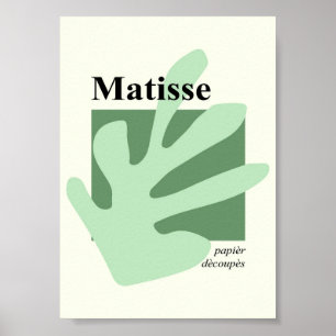 Matisse Inspired Shape Poster