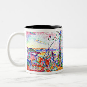 Matisse Luxury Calm and Pleasure Two-Tone Coffee Mug