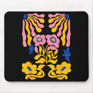 Matisse painting flower aesthetic art earthy mouse pad