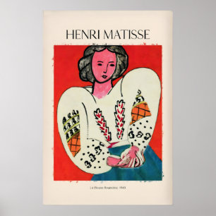 Matisse Poster - La Blouse Roumaine940 Famous Art