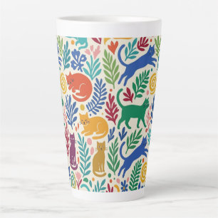 Matisse Style Cats Latte Mug