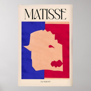 Matisse The Wolf947 Papiers Découpés Poster Print